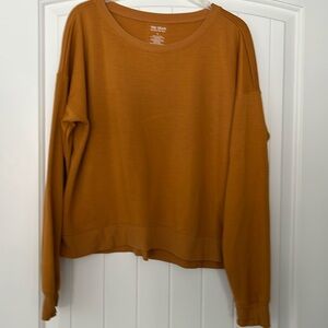 Lightweight mustard yellow Tek Gear sweatshirt